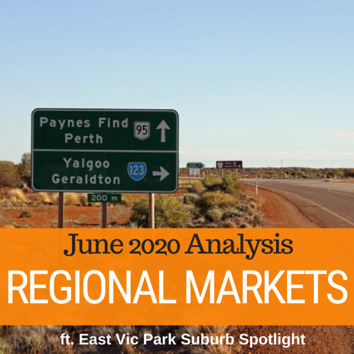 081 – Regional Market Update June 2020 & East Vic Park Suburb Spotlight