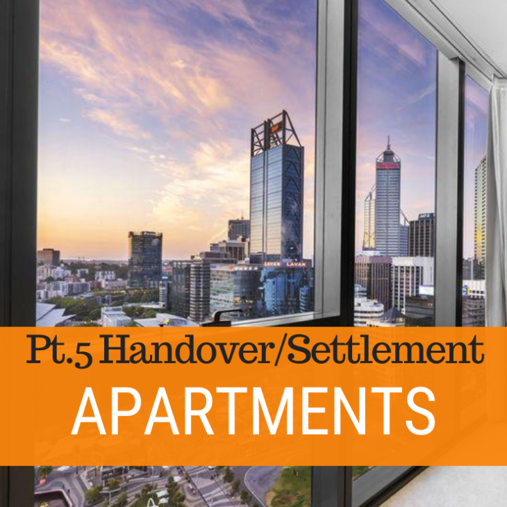 091 – Apartments Pt.5 Handover & Settlement