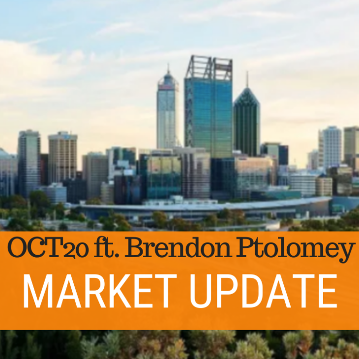 100 – Perth Property Market Update Oct20 ft. Brendon Ptolomey