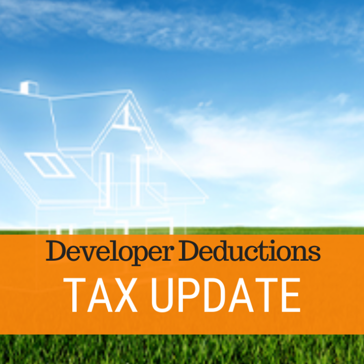 101 – Developer Deductions Tax Update ft. Carlo Bordi